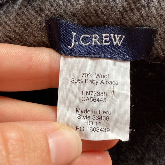 EUC J. Crew Wool & Alpaca Scarf - Picture 4 of 5